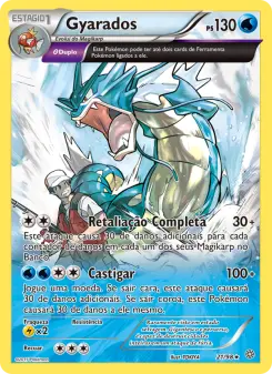 Carta Gyarados da coleção Ancient Origins