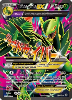 Carta M Sceptile EX da coleção Ancient Origins