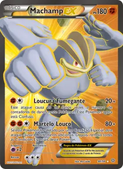 Carta Machamp EX da coleção Ancient Origins