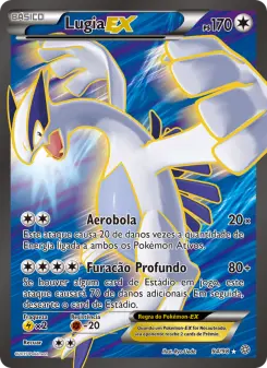Carta Lugia EX da coleção Ancient Origins