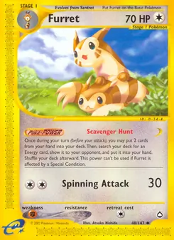 Cartas de Furret