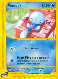 Cartas de Wooper