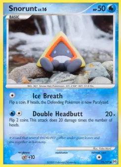 Cartas de Snorunt