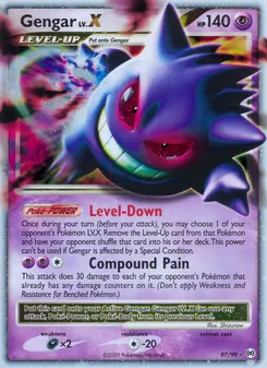 Carta Gengar LV.X