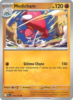Carta Medicham da coleção Ascended Heroes