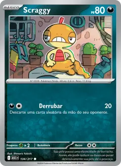 Carta Scraggy da coleção Ascended Heroes