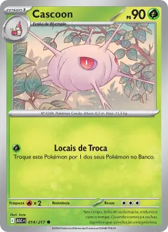 Carta Cascoon da coleção Ascended Heroes