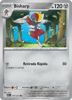 Carta Bisharp da coleção Ascended Heroes