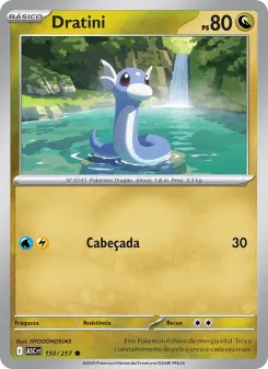 Carta Dratini da coleção Ascended Heroes