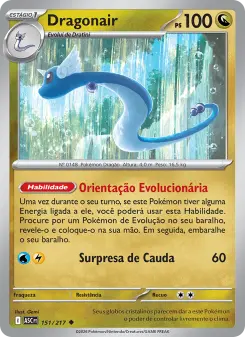 Carta Dragonair da coleção Ascended Heroes