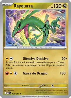 Carta Rayquaza da coleção Ascended Heroes