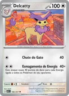 Carta Delcatty da coleção Ascended Heroes