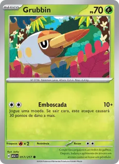 Carta Grubbin da coleção Ascended Heroes