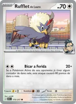 Carta Larry's Rufflet da coleção Ascended Heroes