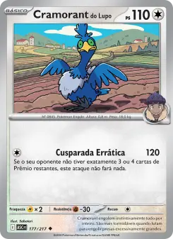 Carta Hop's Cramorant da coleção Ascended Heroes