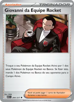 Carta Team Rocket's Giovanni
