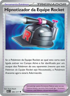 Carta Team Rocket's Hypnotizer