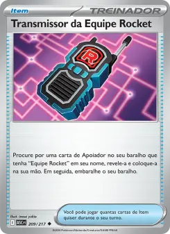 Carta Team Rocket's Transceiver