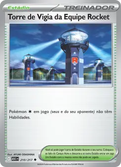 Carta Team Rocket's Watchtower
