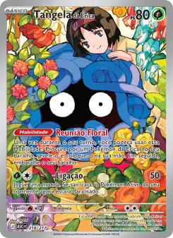 Carta Erika's Tangela da coleção Ascended Heroes