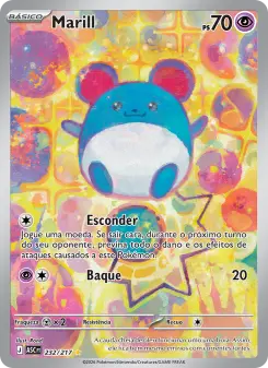 Carta Marill da coleção Ascended Heroes