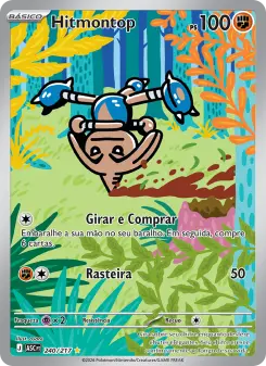 Carta Hitmontop da coleção Ascended Heroes