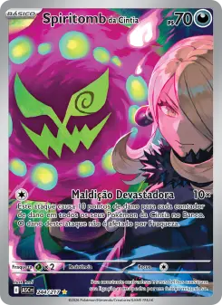 Carta Cynthia's Spiritomb da coleção Ascended Heroes