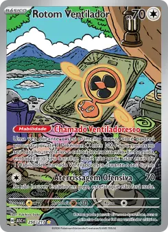 Carta Fan Rotom da coleção Ascended Heroes