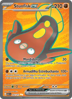 Carta Stunfisk ex da coleção Ascended Heroes