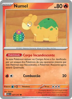 Carta Numel da coleção Ascended Heroes