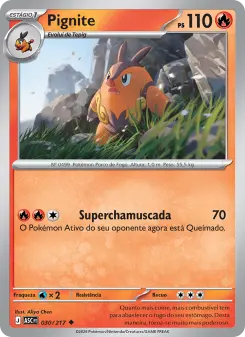 Carta Pignite da coleção Ascended Heroes