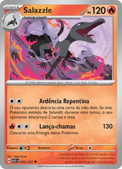 Carta Salazzle da coleção Ascended Heroes