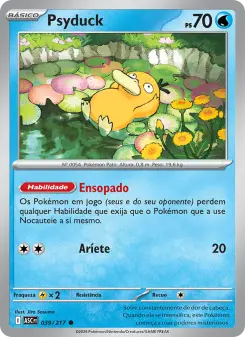 Carta Psyduck da coleção Ascended Heroes