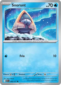 Carta Snorunt da coleção Ascended Heroes