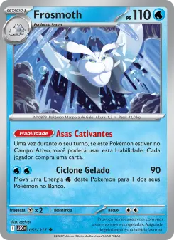 Carta Frosmoth da coleção Ascended Heroes