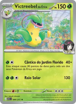 Carta Erika's Victreebel da coleção Ascended Heroes