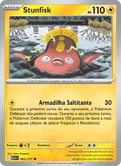 Carta Stunfisk da coleção Ascended Heroes