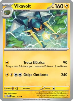 Carta Vikavolt da coleção Ascended Heroes