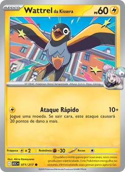 Carta Iono's Wattrel da coleção Ascended Heroes