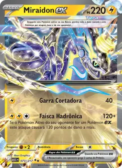 Carta Miraidon ex da coleção Ascended Heroes