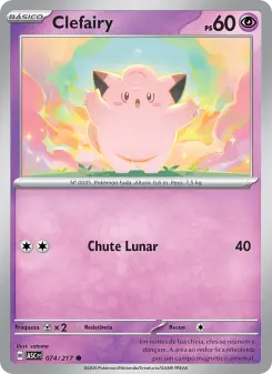 Carta Clefairy da coleção Ascended Heroes