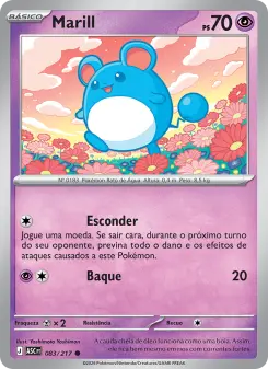 Carta Marill da coleção Ascended Heroes