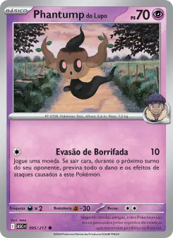 Carta Hop's Phantump da coleção Ascended Heroes