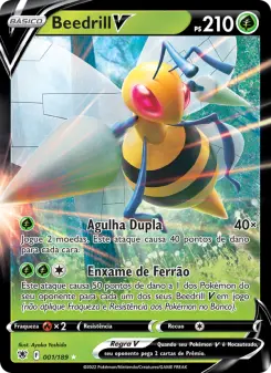 Carta Beedrill V da coleção Astral Radiance