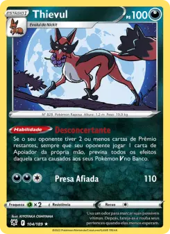 Carta Thievul da coleção Astral Radiance