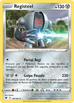 Carta Registeel da coleção Astral Radiance