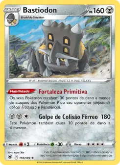 Carta Bastiodon da coleção Astral Radiance