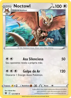 Carta Noctowl da coleção Astral Radiance