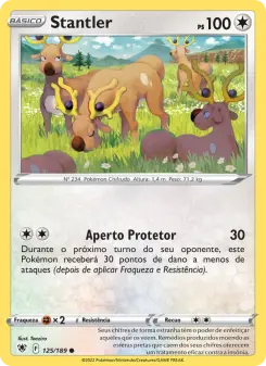 Carta Stantler da coleção Astral Radiance