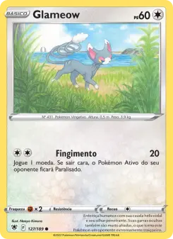 Carta Glameow da coleção Astral Radiance